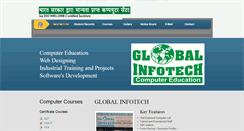 Desktop Screenshot of globalinfo.co.in